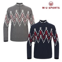 엠유스포츠 AK수원점 엠유스포츠 남성 방풍 반집업 니트 (MU20722PN54)