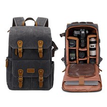 어나더프로 카메라 백팩 USB 충전 파티션 DSLR 가방, 상세 참조