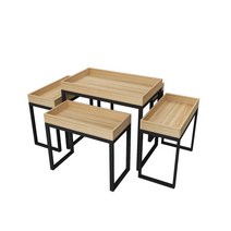 슈퍼 청과 중앙 가판대 채소 매대 베이커리 가게 조립식 전시대, D. 길이 120 폭 60 높이 90