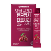 참앤들황토농원 탱글 콜라겐 몽모랑시 타트체리 젤리스틱, 20g, 17개