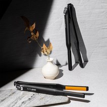 디오비 속볼륨 슬림고데기 G7-R10 라운드열판 10mm 전문가용, 머드펄 파인 3중 코팅