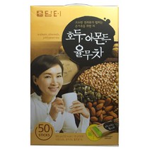 담터-호두아몬드율무차50T, 단일 총 수량