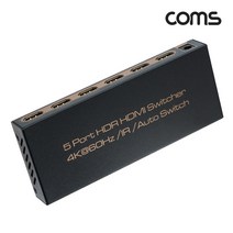 AS589 Coms 4K 60Hz HDR HDMI 2.0 5x1 선택기 스위치