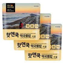 [이지밥] 핫앤쿡 떡국애밥 사골, 172g, 3개