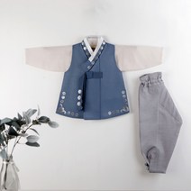 남아 돌한복 은박 전통 한복 초등 주니어 왕세자 왕자 남자아기 한복