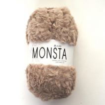 삼남뜨개실 몬스타실 200g 펄실 밍크실 겨울실 목도리실 뜨개실 10+1, 몬스타, 몬스타 200g 08 연베이지