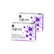 Nb식물나라(라벤더릴렉싱)100g-2p 1box70입/비누/세안비누/핸드솝/클렌징바/세숫비누/세수비누/세안도구/세, nb식물나라(라벤더릴렉싱)100g-2p 1box70입/