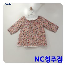 [압소바] 겨울 유아 여아 예쁜 꽃나염 원피스