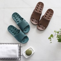 리프 칼라 다용도화 욕실화 EVA소재, 소 옐로우