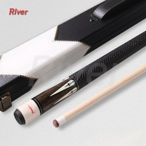 River 3구 4구 고급 당구 큐대 개인큐, 고급형, 다크브라운