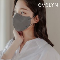 에블린 박서준 신제품 KF94 프라임 마스크, 소형, 블랙 20매