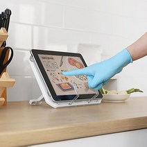 카페 베이커리 미용실 논슬립 위생 니트릴장갑 100매 무분말 터치장갑 요리장갑 라텍스장갑 택배장갑, M