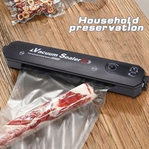 Kitchen Vacuum Food Sealer Automatic Commercial Household Food Vacuum Sealer Packaging Machine Elect, 166_1665