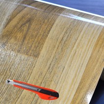 데코리아 재사용이 가능한 무점착 원목무늬목 바닥재 노르딕편백 888, 브라운