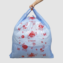 비닐넷 장미 이불봉투 대봉투 청색, 청색 6호 52(옆면16) x 82 70매, 1개
