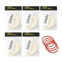 자전거포크 서스펜션 호환 더스트 씰 프론트 포크 10 개/세트 액세서리 자전거 자전거 더스트 와이퍼 오일, 01 34mm