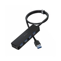Jeaxin USB Hub 3.0 4포트 타입 A 노트북용 스플리터 PC용 마이크로 USB가 된 멀티 포트 익스팬더 어댑터 PS4 PS5 맥북 Air Mac 서피스 프로 Xbox, USB 허브 유형 A