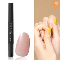 손톱 손상없이 떼어내는 올인원 OMD 참스틱젤 네일 2.5ml, 핑크베이지