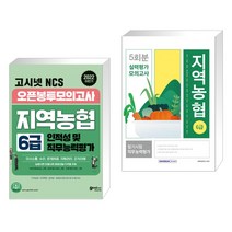 2022 하반기 고시넷 NCS 지역농협 6급 오픈봉투모의고사 + 지역농협 6급 실력평가 모의고사 5회분 (전2권)