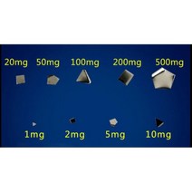 분동 실험 전자 저울 저울추 등급 스테인리스 스틸 밀리그램 교정 세트 전기 밸런스 테스트, 12pcs 1mg-500mg