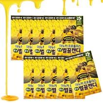 마누카꿀 캔디 프로폴리스 목청 10EA 도라지분말, 단품