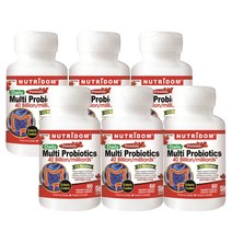 5+1 (6병) 뉴트리돔 멀티 프로바이오틱스 400억 유산균 60캡슐 캐나다 영양제 직구 by 카포리아