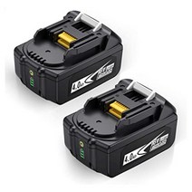 우스틴스 18V 4.0AH 5.0AH 6.0AH 마끼다 호환공구 배터리 2PCS, 2개