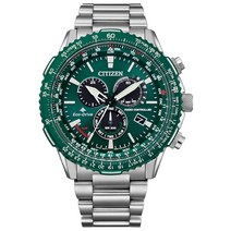 Citizen 씨티즌 CB5004-59W 에코드라이브 PCAT 복어 Radio Controlled Green 다이얼