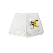 [디스퀘어드2] 12주년 몽키 바나나 트레이닝 숏팬츠 75MU0167 100