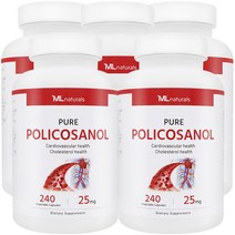 My Life 내추럴스 폴리코사놀 25mg, 240정, 5개