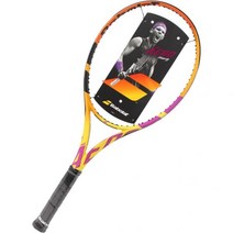 Babolat 바볼랏 테니스 라켓 퓨어 에어로 라파 팀 101466, YL/OR/PP GRIP G1