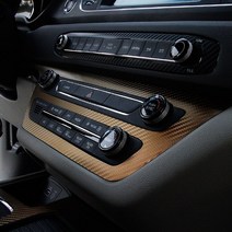 기아 올뉴카니발 카본 스티커 기어 오디오 도어커버, E TYPE (C 필러 패널), 01. 블랙카본(무광)
