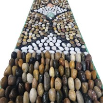 힐스텝 천연자갈 발지압매트, 1개, 세운돌고밀도