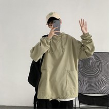 루즈핏 후드티 봄가을 남학생 바람막이 청소년 10대