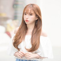 고운머리 여성용 헤어 스타일피스 볼륨C컬 15호, 초코브라운, 1개