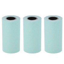 3 롤 열 팩스 지 사진 인쇄 pape ang 스티커 지 접착 인화지 미니 포켓 사진 프린터 pape ang 57mm