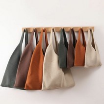 에이치플러스몰 은창)무드 칼라 니트 토트백 가방 에코백 쇼퍼백