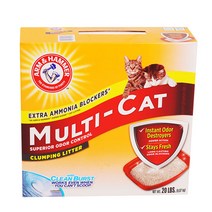 암앤해머 멀티캣 스트랭스 클럼핑 캣리터 9.07kg