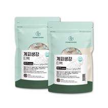 생강계피차 계피생강차 시나몬차 말린 건생강차 생강차티백 육계차 개피 게피 X 50T 2팩