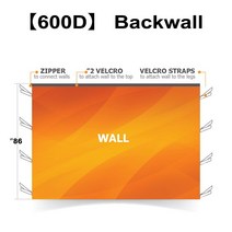 야외 파고라 가제보 퍼걸러 바비큐 농막 캐노피 정자 방갈로 흡연 미국 전시 천막 캐노피, 07 600D backwall