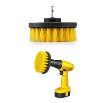 인터바겐 회전 전동 드릴 청소 원형 브러쉬 청소기 청소솔 드릴솔 전동솔 청소도구 연장비트 연장대, 원형브러쉬 대형