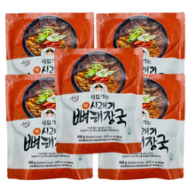 시집가는농산 마 시래기 뼈해장국 900g x5봉, 5개