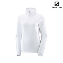 웜 엠비션 하프 집 미드 여성용 스키 미들러 WARM AMBITION HZ MID W WHITE