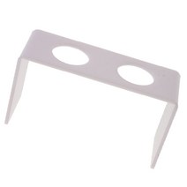 shangren 아이스크림 홀더 키즈 아이스크림 콘 홀더 아이스크림 컨테이너, 16x6x9cm, 화이트, 아크릴