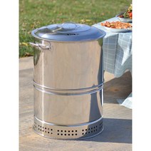 초벌 기계 양면 구이기 고기 목살 야끼바 숯불 탱크, 온도계가 없는 대형 분리형 A 패키지