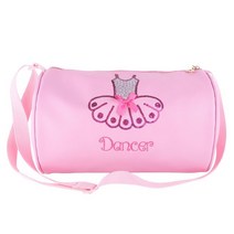 발레가방 발레 댄스 스토리지 배낭 가방 키즈 소녀 핑크 패턴 레이스 가장자리 핸드백 학교
