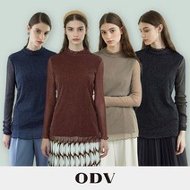[쇼핑엔티] 22FW ODV 오디브 메탈 티블라우스 4종