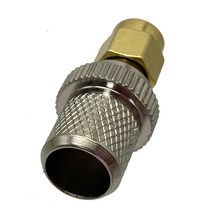 1PCS 커넥터 RP SMA 남성 잭 압착 RG8 LMR400 RG213 케이블 50ohm RF 어댑터 동축 황동 Quanlity, [01] 110PCS