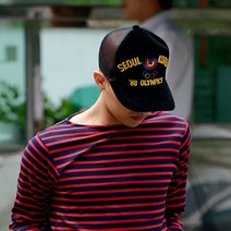슈프림 지디 태양 88올림픽 호돌이 스냅백 볼캡 모자