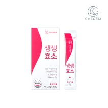 체르엠 생생효소 3gx15포 고구마맛 곡물발효효소, 1개, 3g